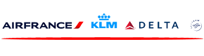 Delta,KLM,Air France Airlines Logo