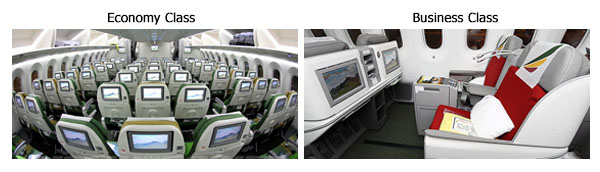 Ethiopian Airlines Product Images