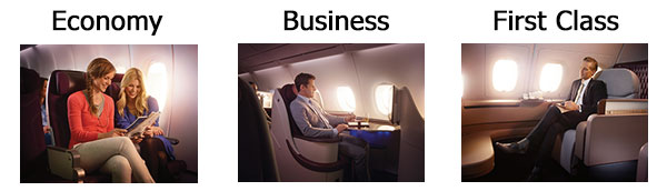 Qatar Airways Product Images