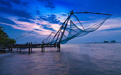Kerala, Tour of Spices, Tea, Backwaters and Beaches