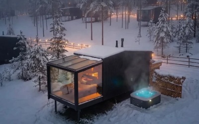 Luxury Glass Roof Love Escape