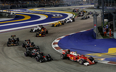 F1 Singapore Grand Prix - Peninsula Excelsior