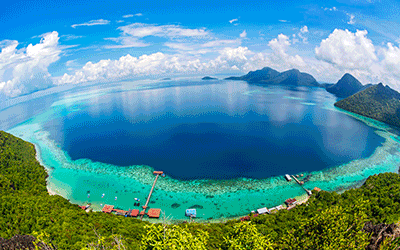  Singapore , Borneo Tour & Beach